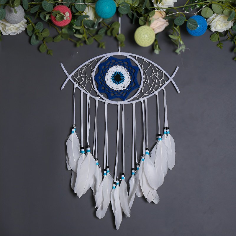 Red Decorativa de Ojo Demoníaco Estilo Nórdico para el Hogar