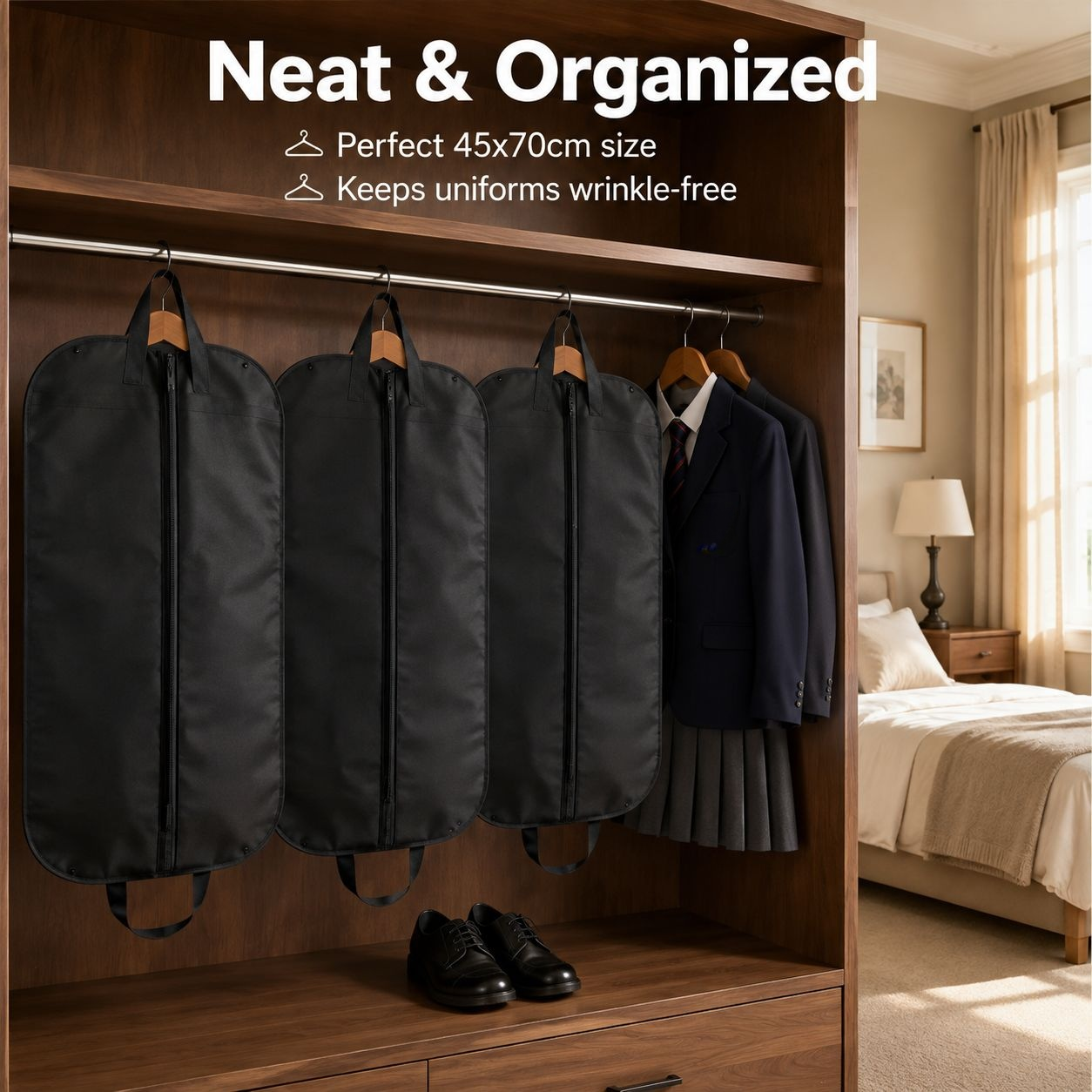 Kids' Dustproof Clothing Cover Storage Bag 45*70cm