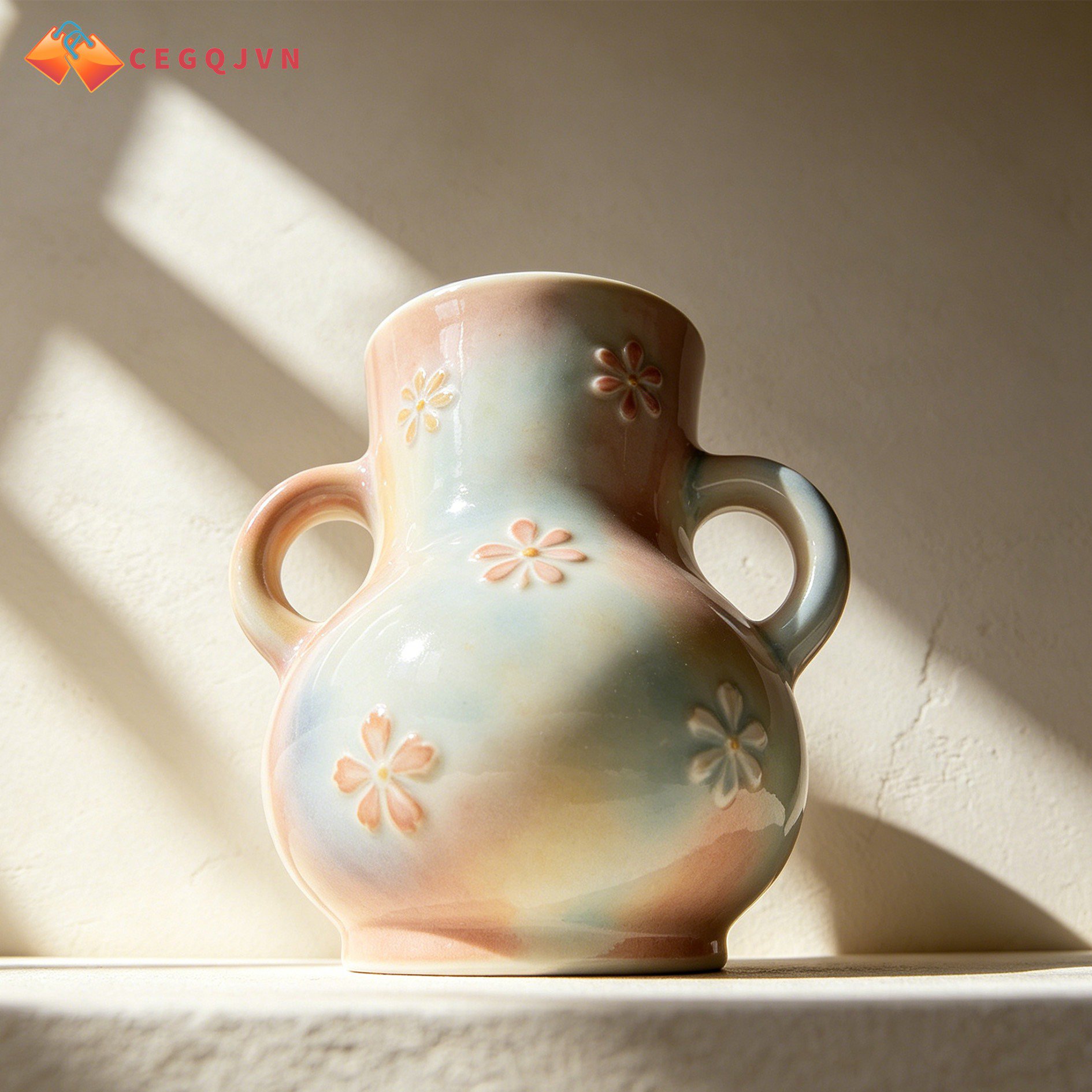 Double-eared vase