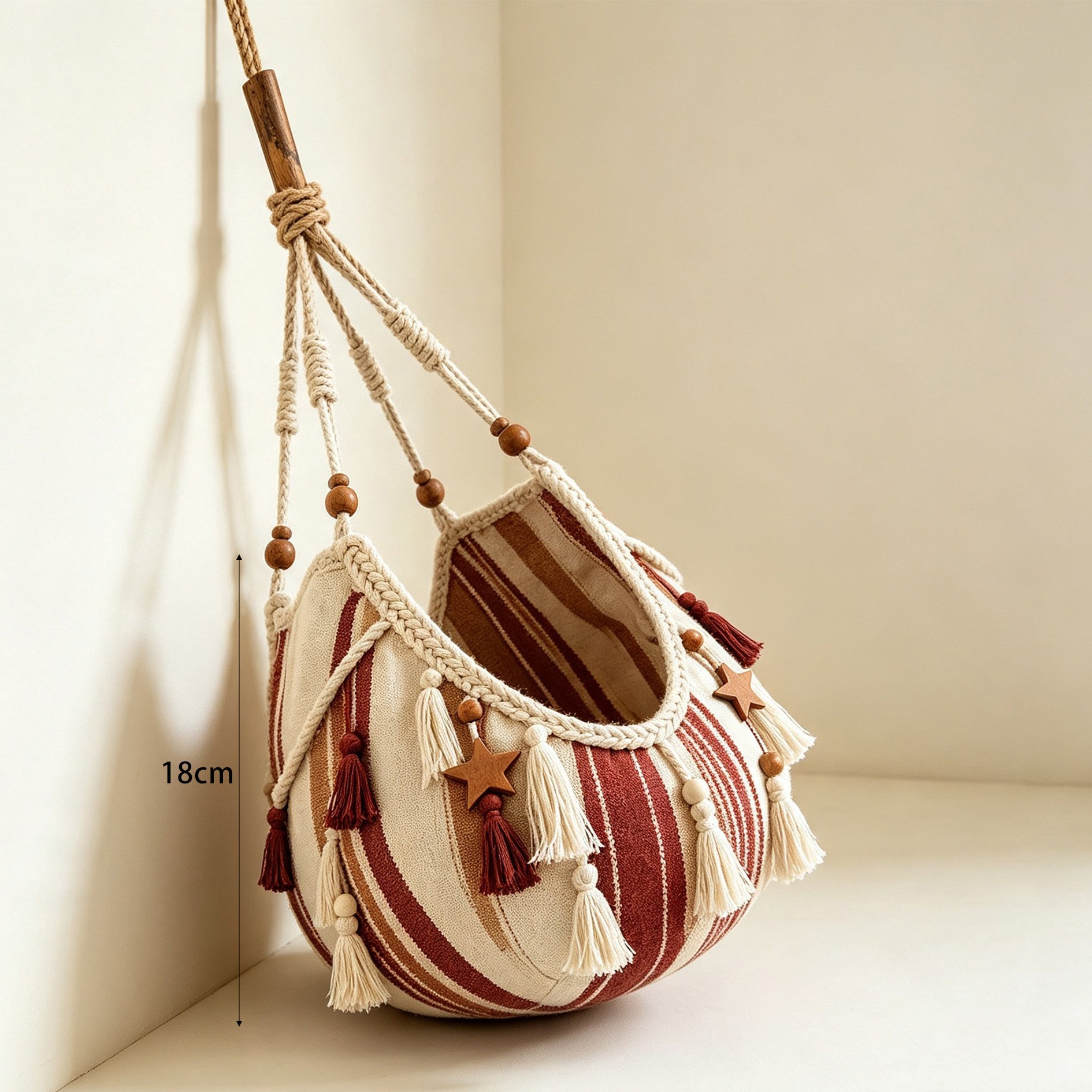 Bohemian style pouch for cosmetics and essentials