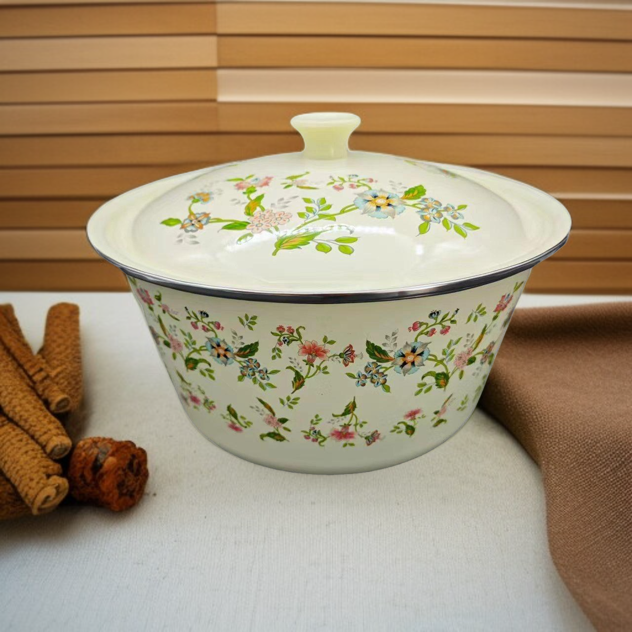 老式加厚豬油盆