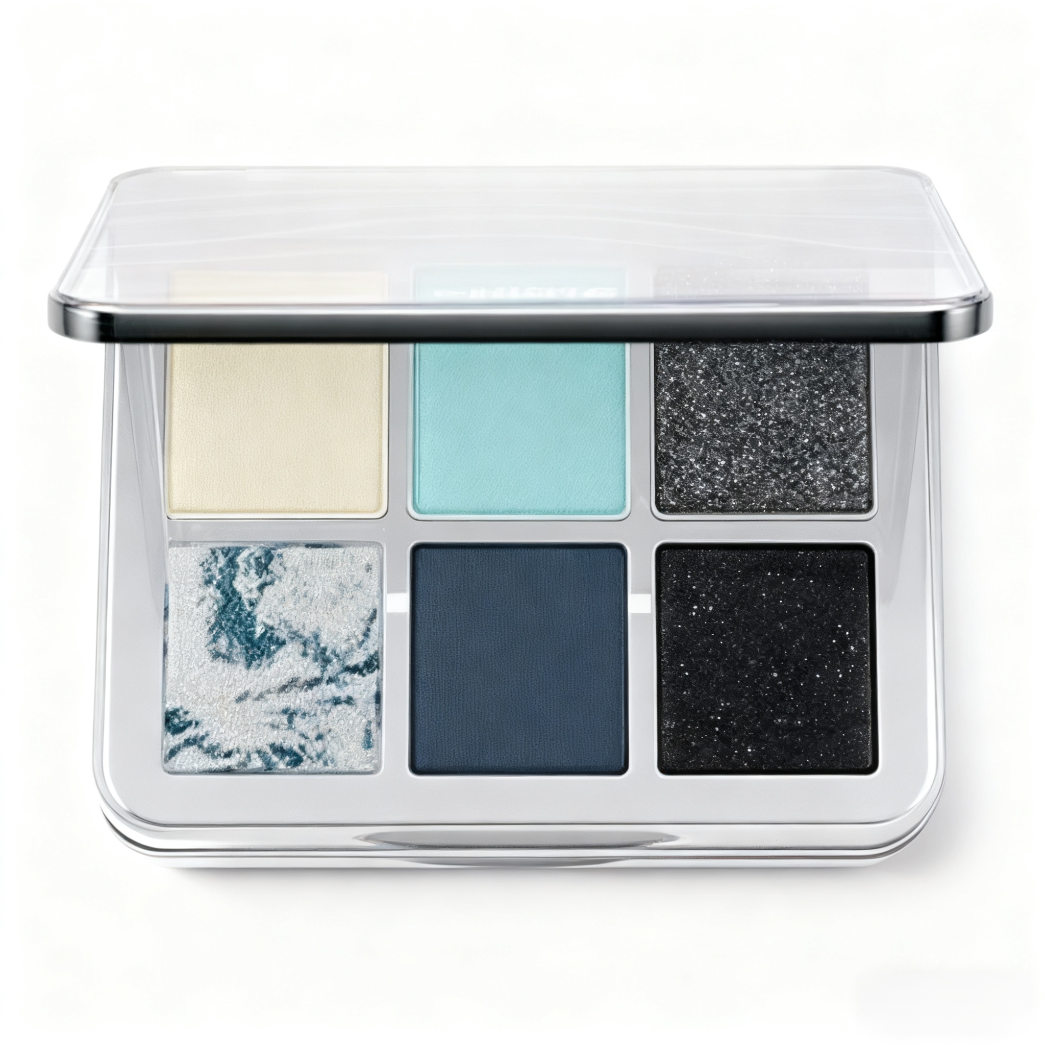 무대 메이크업용 매트 글리터 아이섀도우 팔레트 전체 이미지