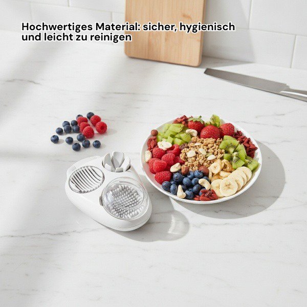 Vielseitiger Eier-Schneider für Salate und Sandwiches