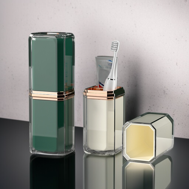 고급 휴대용 칫솔꽂이 세트