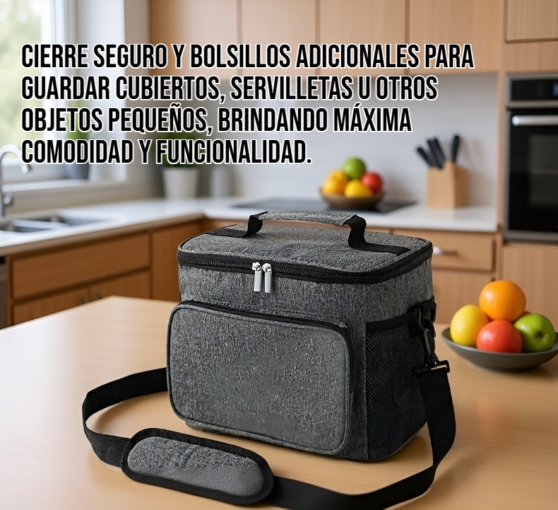 Bolso térmico Oxford para alimentos frescos
