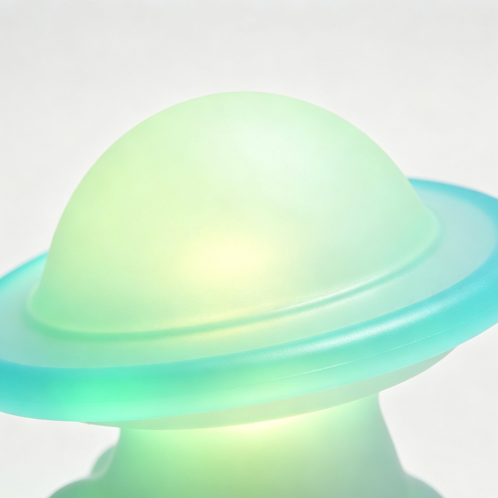 Close-up of the Star Ring Cloud Island Night Light's unique star design