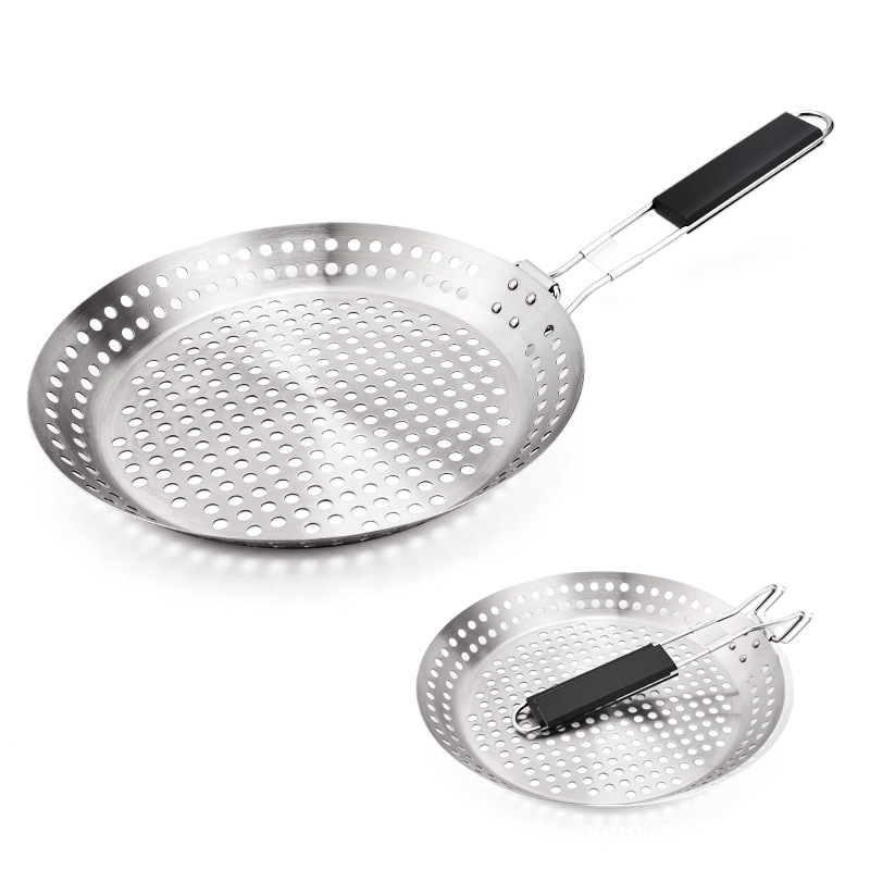 Foldable Handle Grill Pan