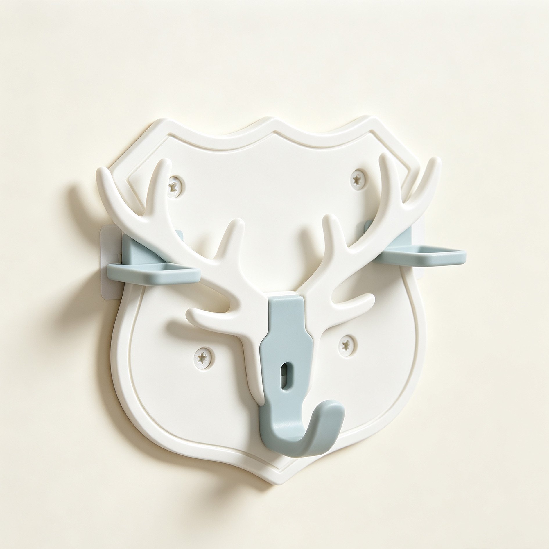 antler shield hook