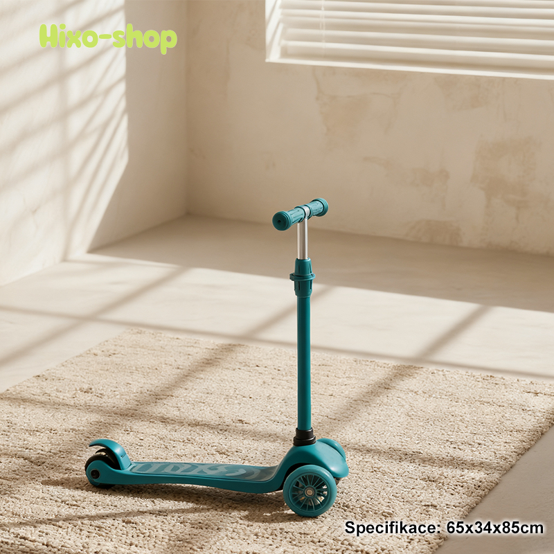 Koloběžka vhodná pro chlapce i dívky