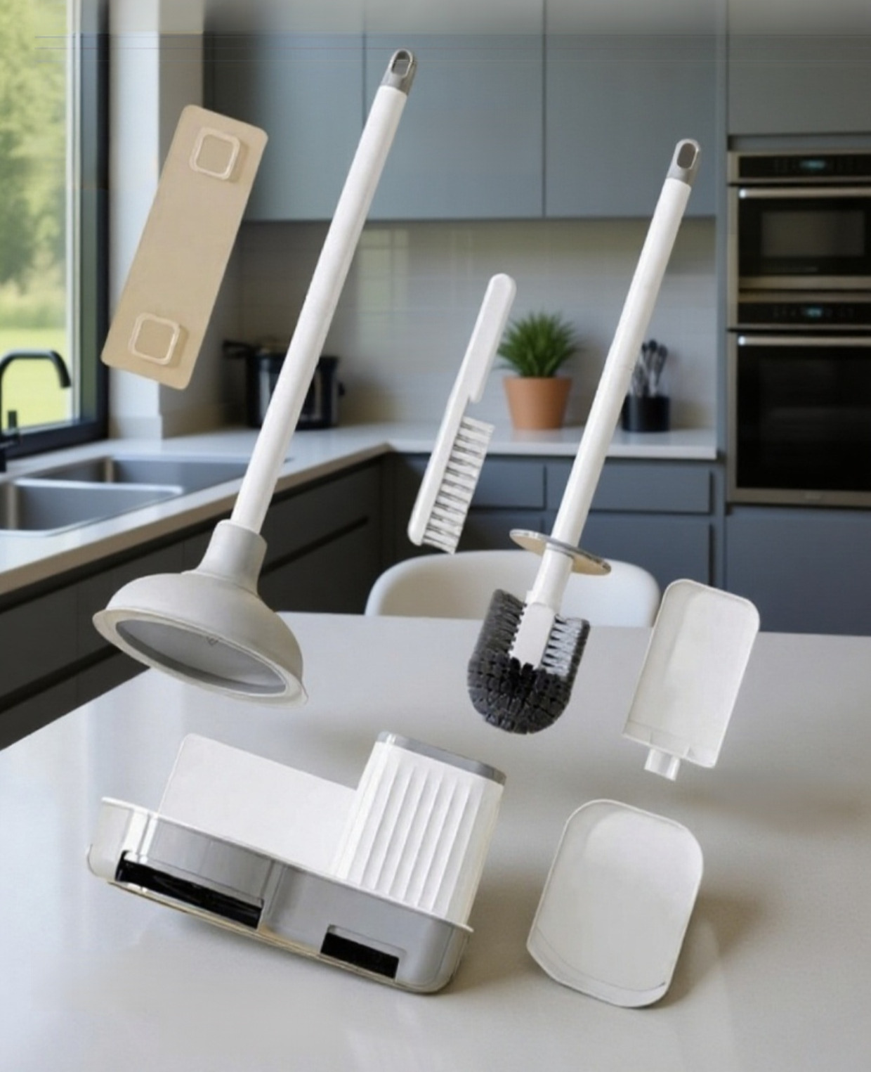 Diseño resistente a la humedad para baños