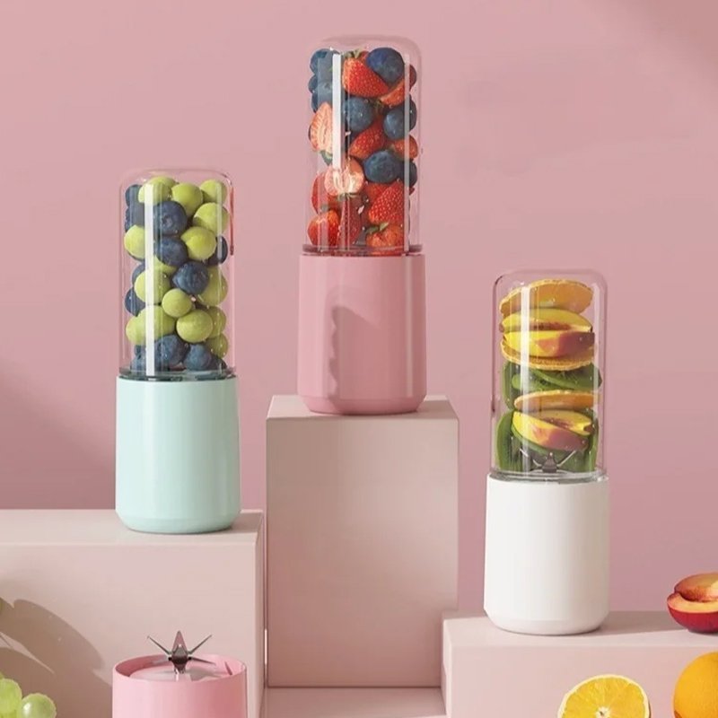 ถ้วยคั้นน้ำผลไม้แบบชาร์จไฟแบบพกพา