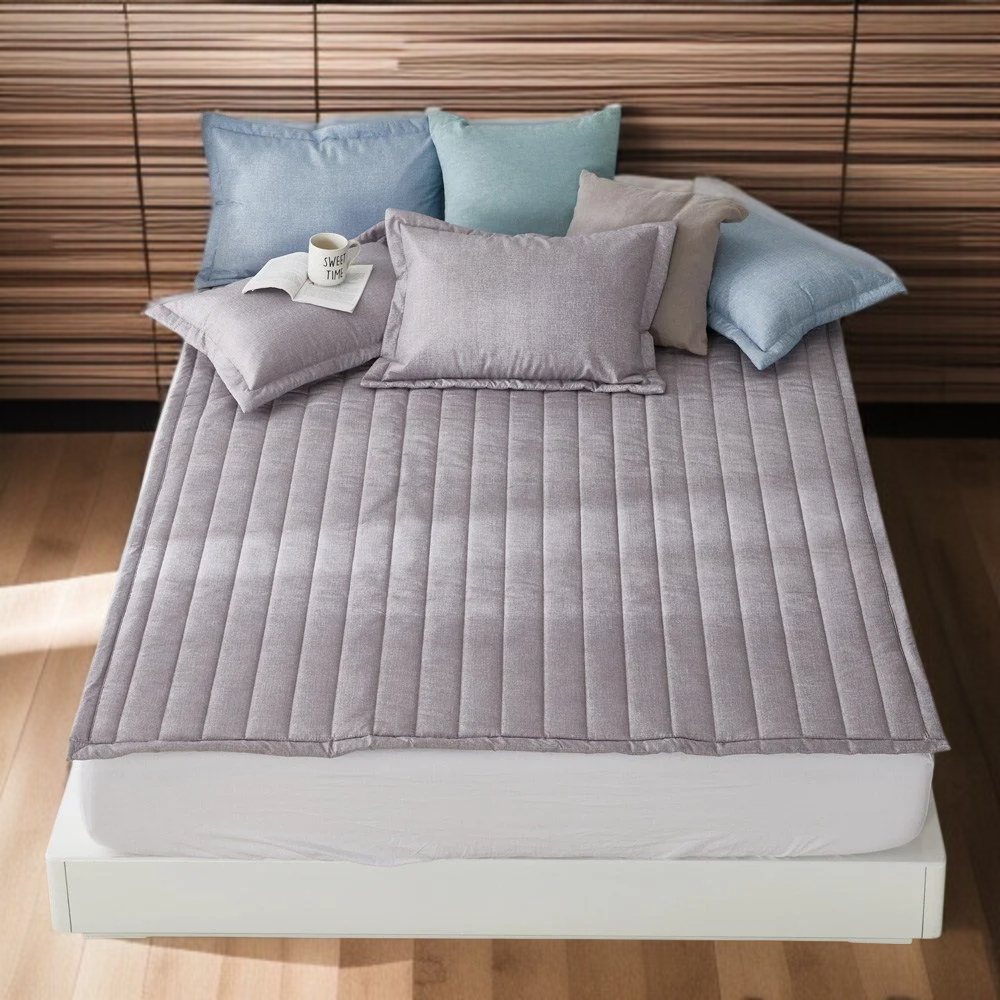 가정용 매트 보호 매트리스 두껍게 콩 면 쿠션 미끄럼 방지 요를 깔다