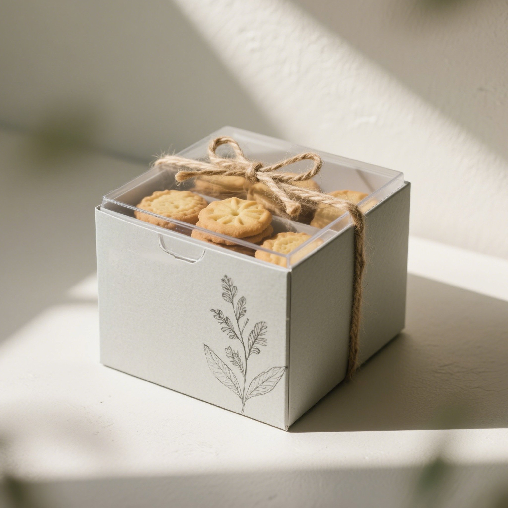 꽃의 향기 바삭한 수제 쿠키 (3개입)