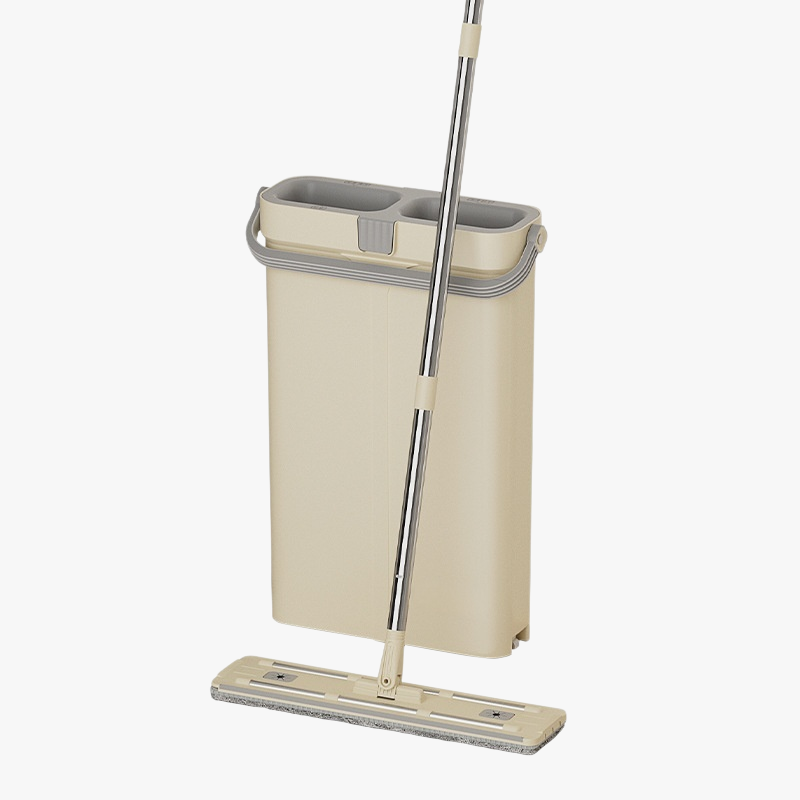 省力モップバケツセット レイジーハンズフリーウェット ドライモップクロス スクレーパーモップバケツセット 家庭用モップセット