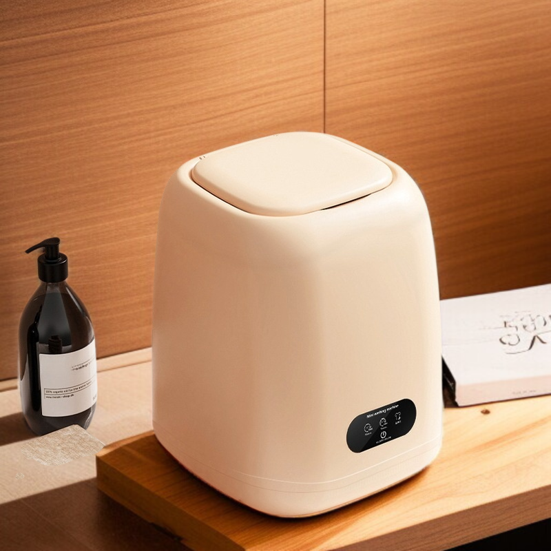 Portable washing and drying machine for socks