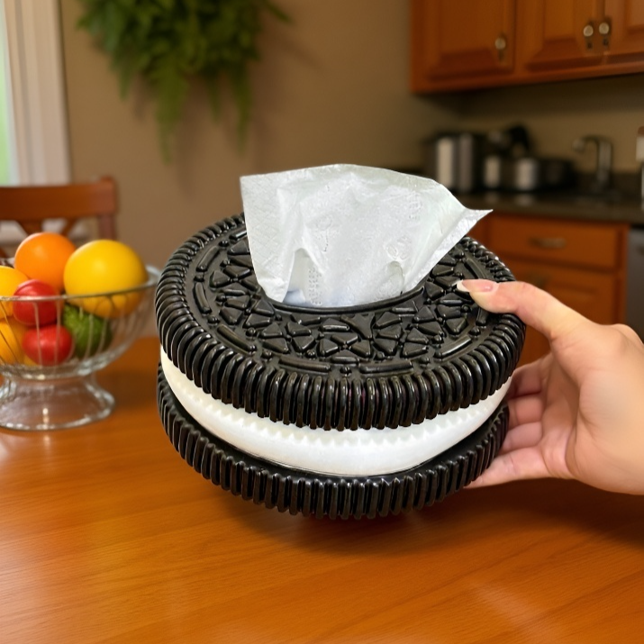 심플 오레오 티슈 박스