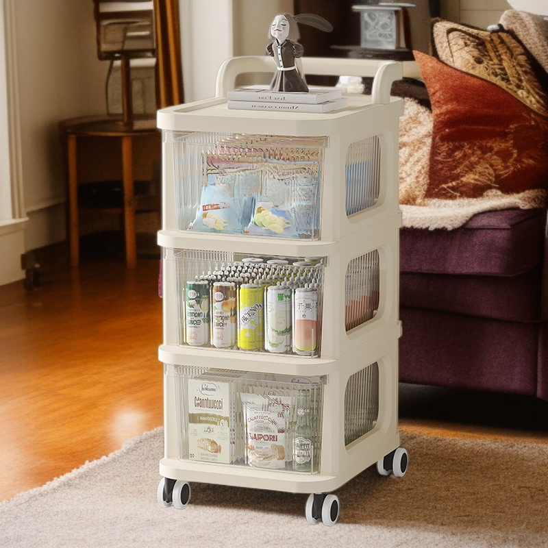 Estante de almacenamiento de varias capas para cocina y baño