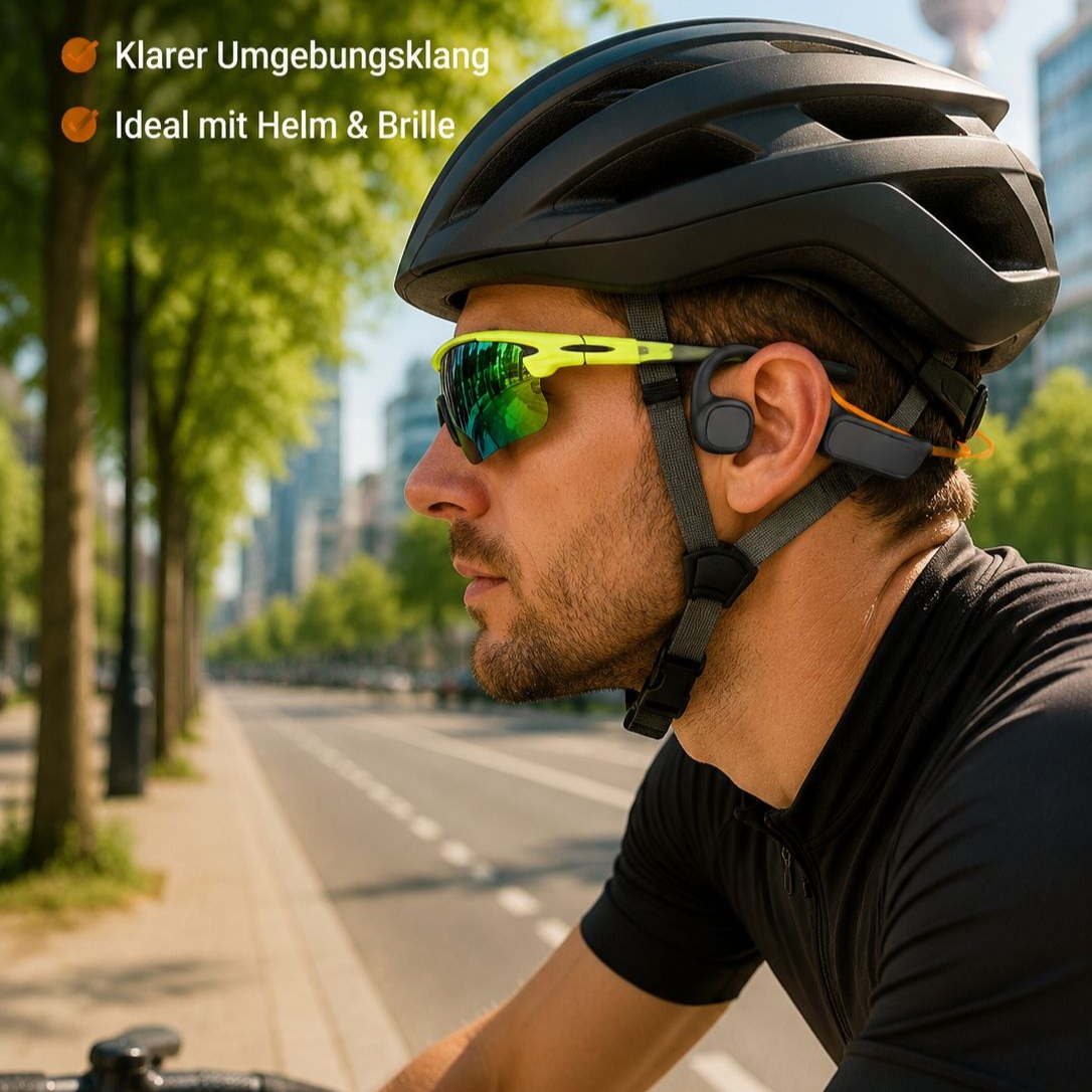 2025 neue leuchtende Luftleitung Bluetooth-Kopfhörer