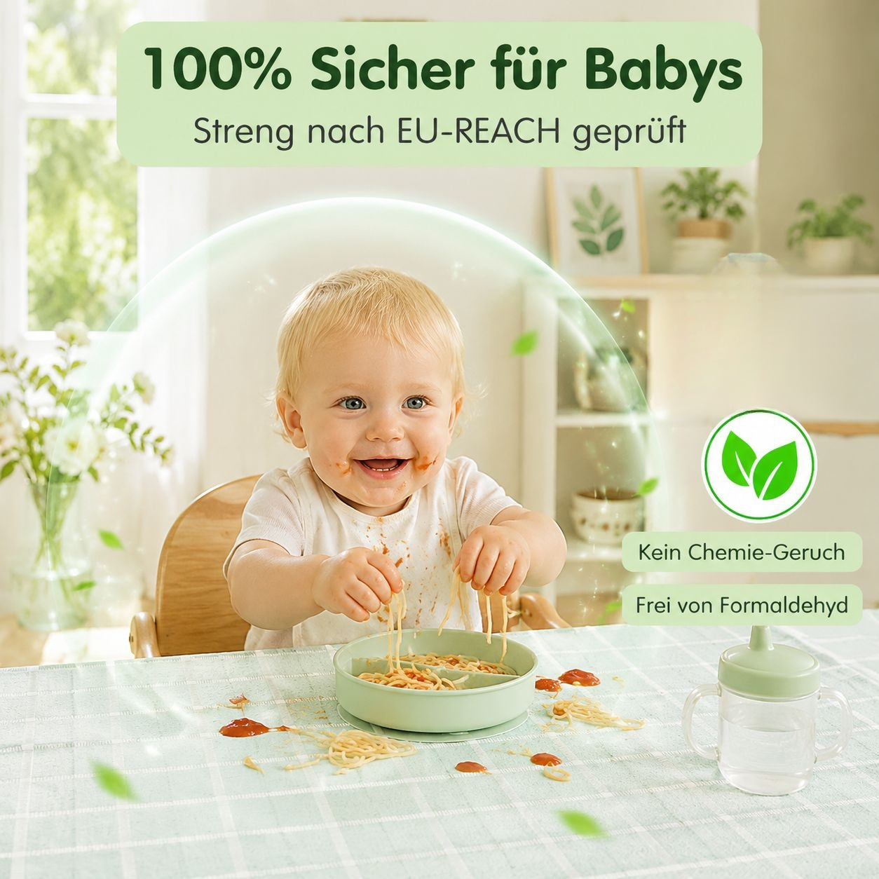 Einfache PVC-Tischdecke für Teehäuser, wasserdicht und ölabweisend