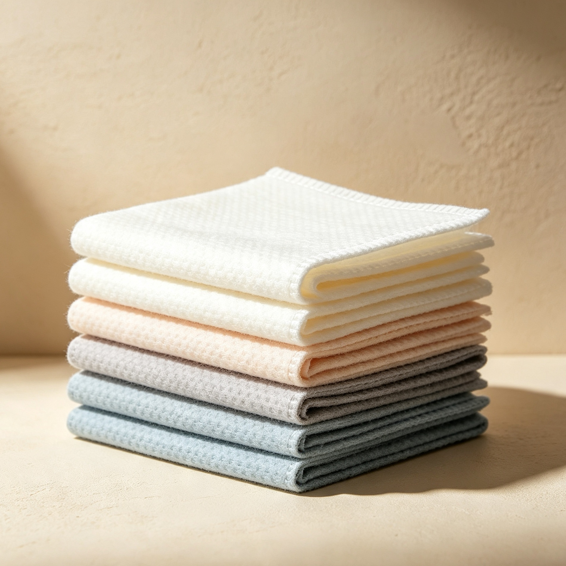 Dry and wet use face towels (100 sheets)