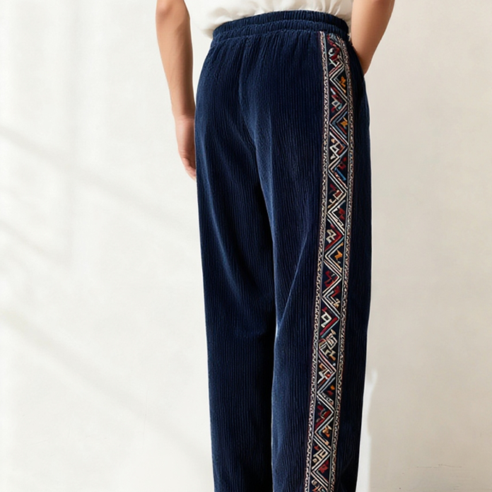 남성용 캐주얼 스트레이트 팬츠