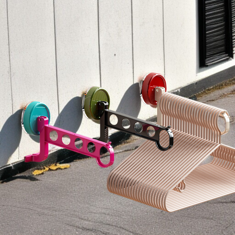 여행 5홀 방수 행거 실용 휴대용 도파민 건조 수납 선반 여행 옷걸이