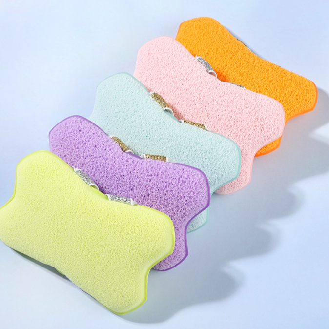 더블 리본 바디 솝 스펀지 