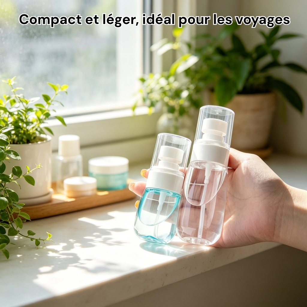 Flacon de voyage portable à brumisation ultrafine