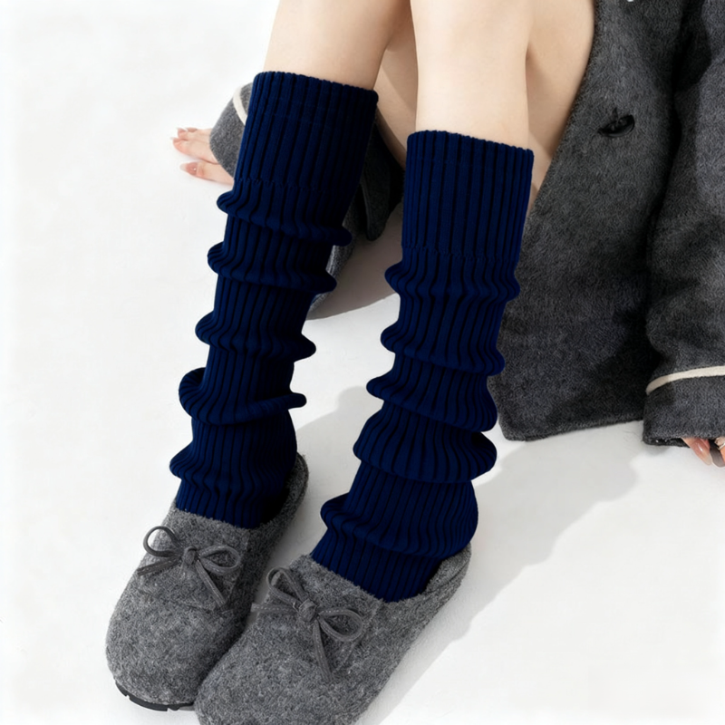 Solid color yoga socks