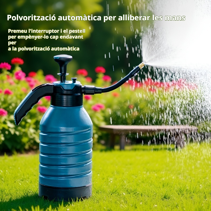 Ruixador multifuncional d'alta pressió amb boira fina reforçada per a cotxes, plantes i desinfecció