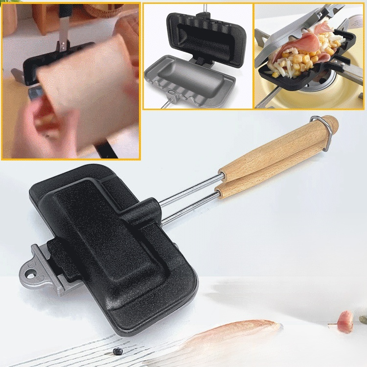 Double-sided coated frying pan mold