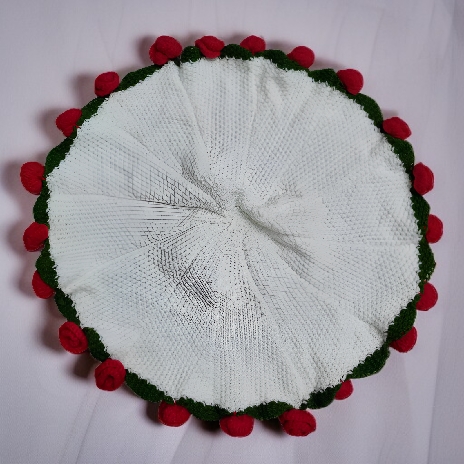 Rosensträuße Handgewebte Haardecke