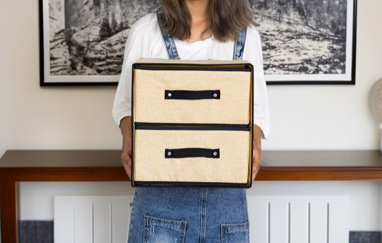 Wasserwaschbare Schublade Unterwäsche Aufnahmebox im Schrank