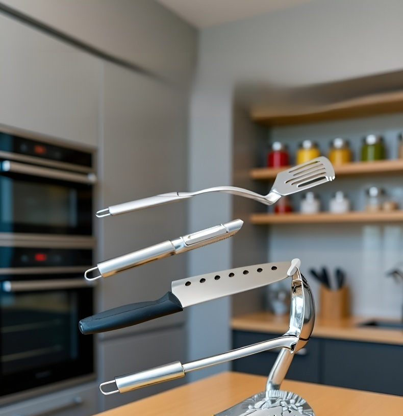 내구성 좋은 야외 조리도구 세트