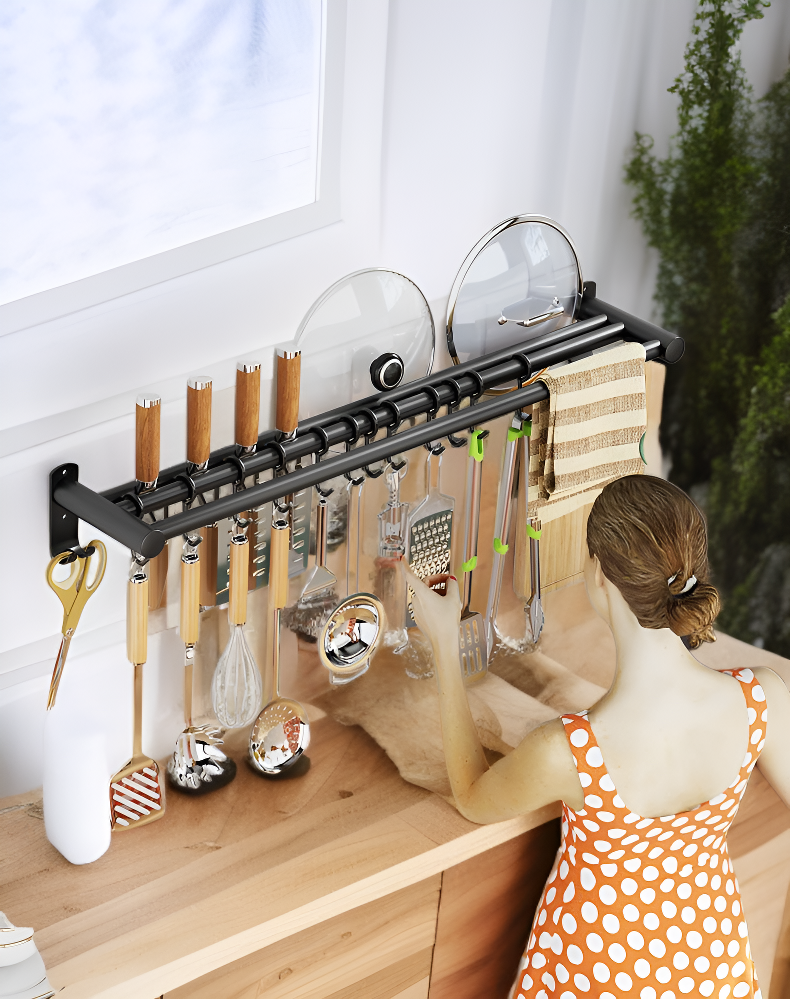 스테인리스 재질로 내구성 뛰어난 주방 선반