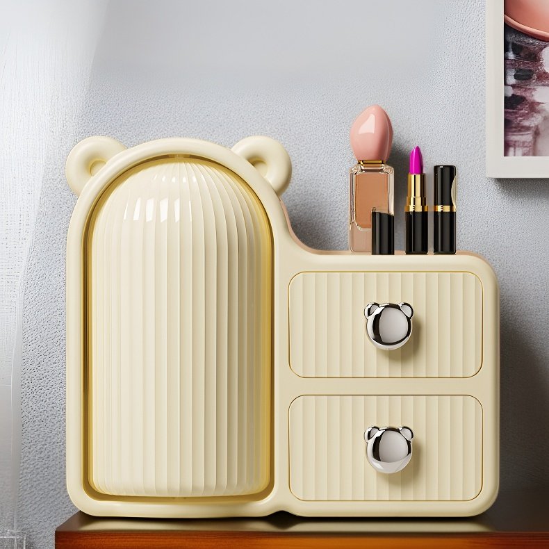 صندوق تخزين دوار لمستحضرات التجميل