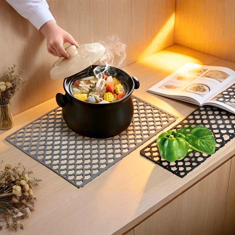 Küchenspülbeckenmatte aus Silikon