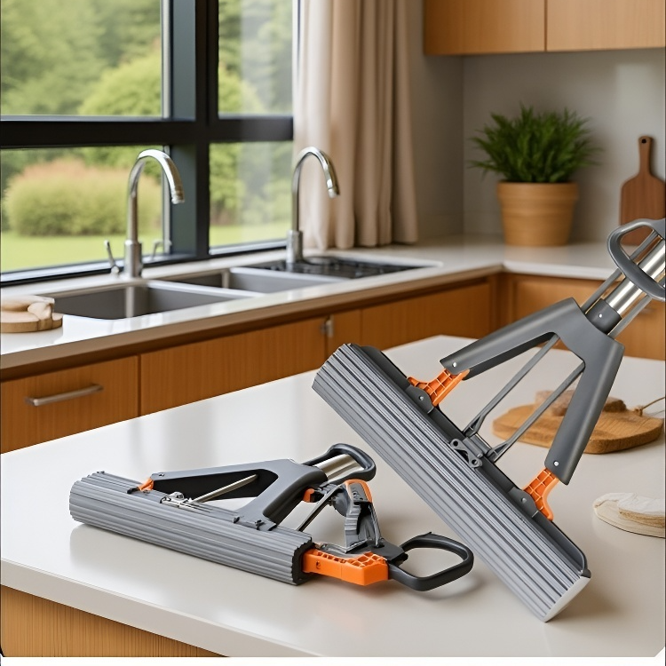 強吸水免手洗懶人拖把