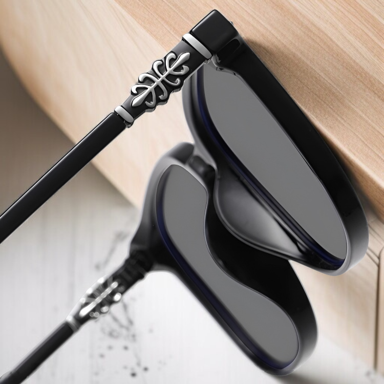 중장년층 스퀘어 선글라스 투인원 돋보기 안경 선글라스 돋보기 선글라스