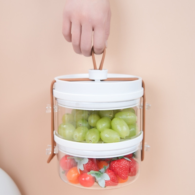 กล่องอาหารกลางวันแก้วสำหรับเก็บอาหาร