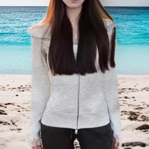 Slim-Fit-Cardigan-Sweatjacke