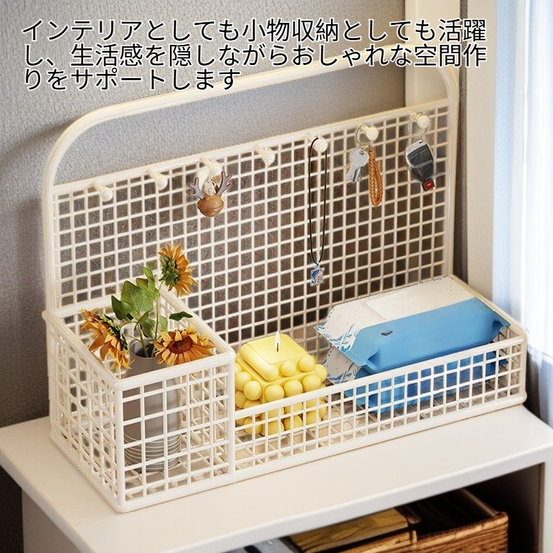 部屋リフォーム多機能収納ラック 玄関デスクトップ飾り