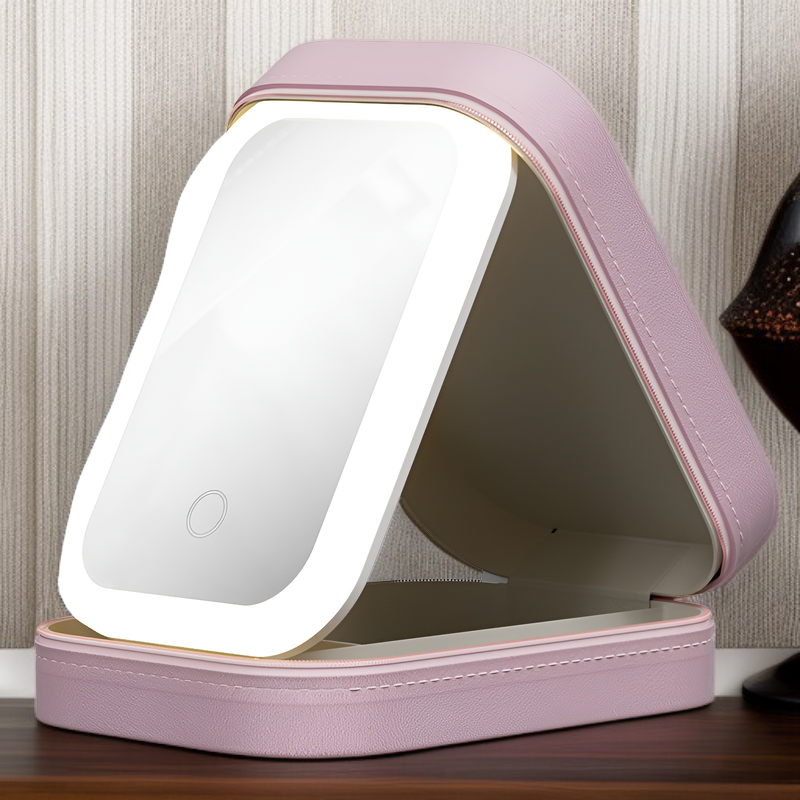 LEDミラーメイクボックスハイエンドジュエリーボックス