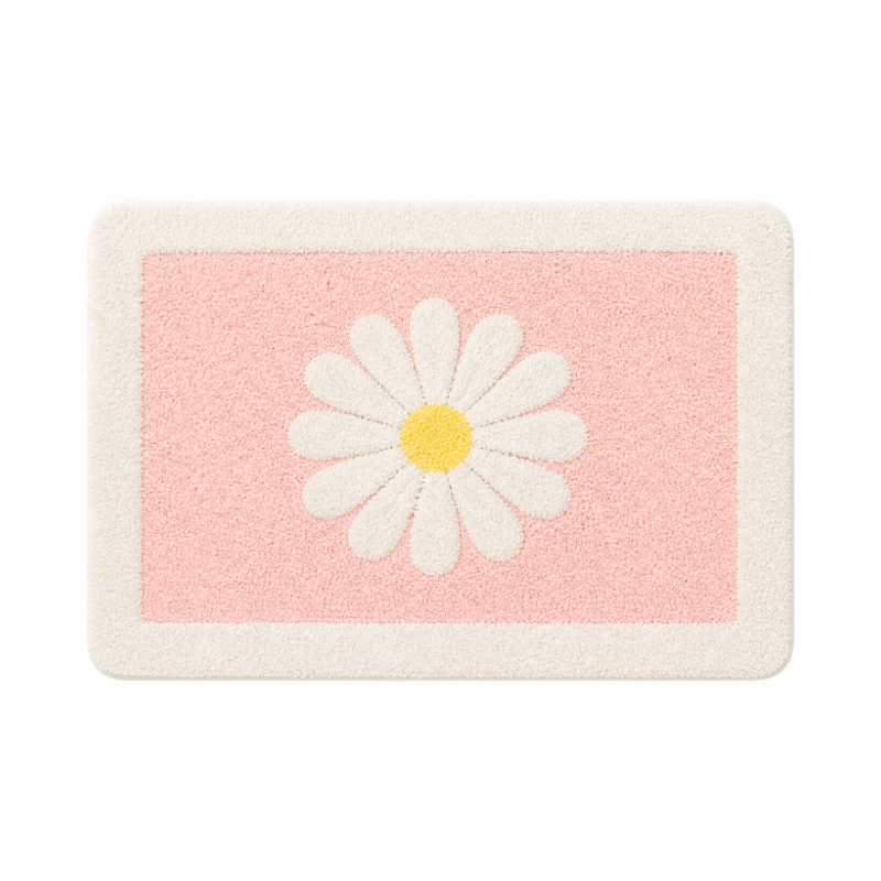 Cute Daisy Non-slip Bath Mat