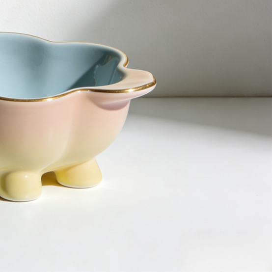 おしゃれなデザインの陶器ボウル