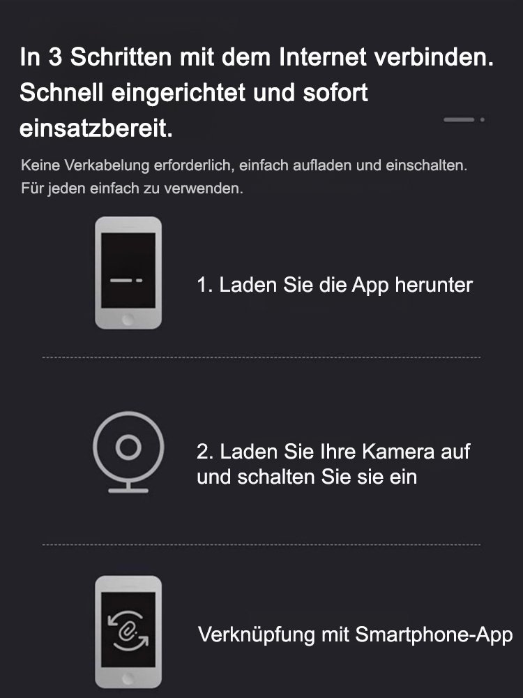 Intelligente Mini-Ultra-HD-Kamera