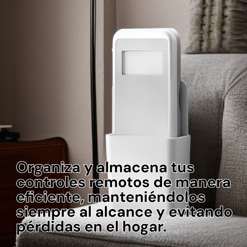 Caja de almacenamiento de control remoto para pared con panel perforado
