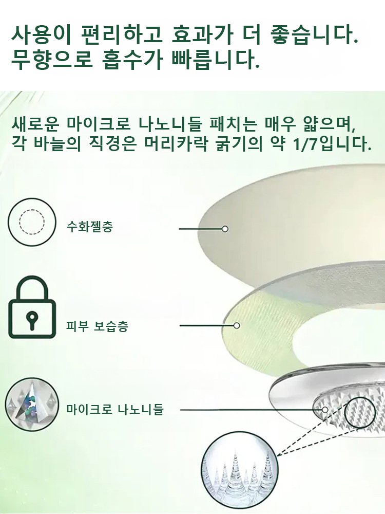 모링가 해독 및 지방 연소 바디 케어 패치