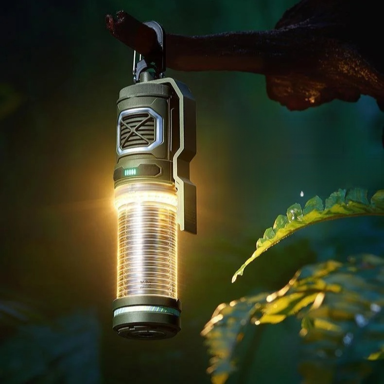 Fish tail mosquito repellent lamp
