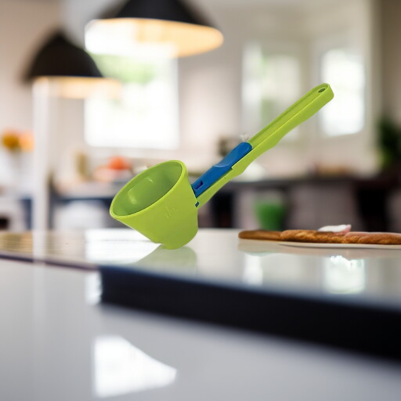 2 Pack Kreative Schiebe Löffel auslaufsicher Löffel Milch Pulver Kaffee Tragbare Mini